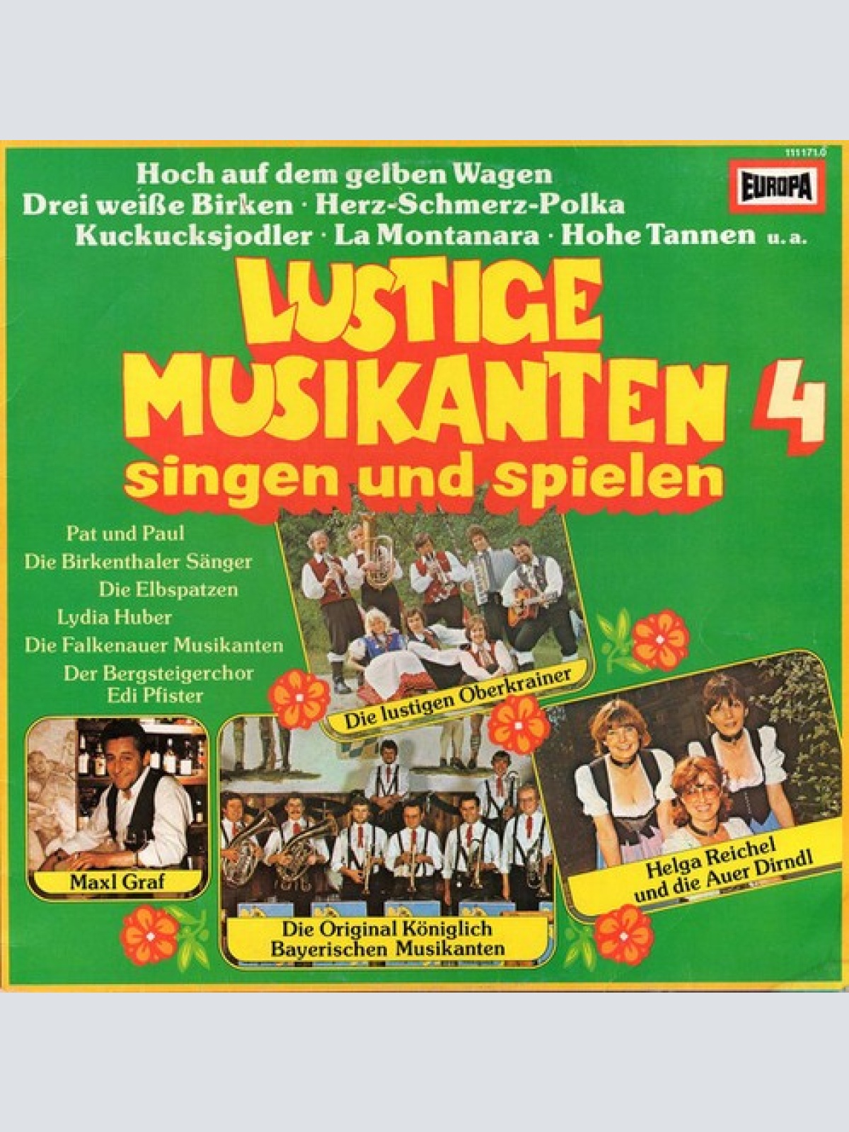 LP, Comp Various - Lustige Musikanten Singen Und Spielen 4