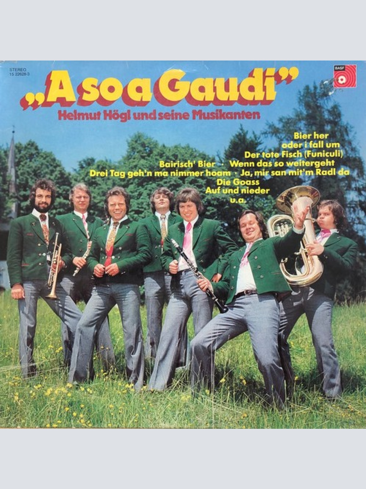 LP Helmut Högl Und Seine Musikanten - A So A Gaudi