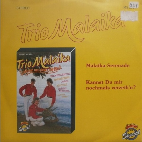 7" Trio Malaika - Malaika-Serenade