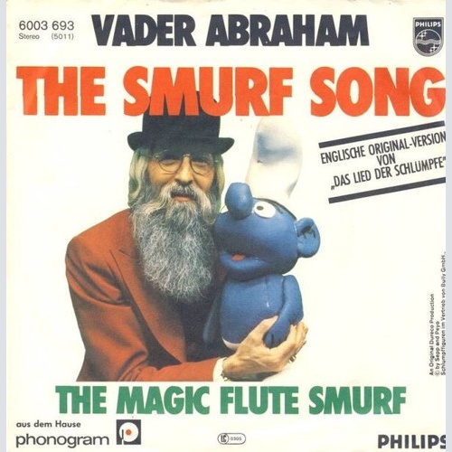 7", Single Vader Abraham - The Smurf Song