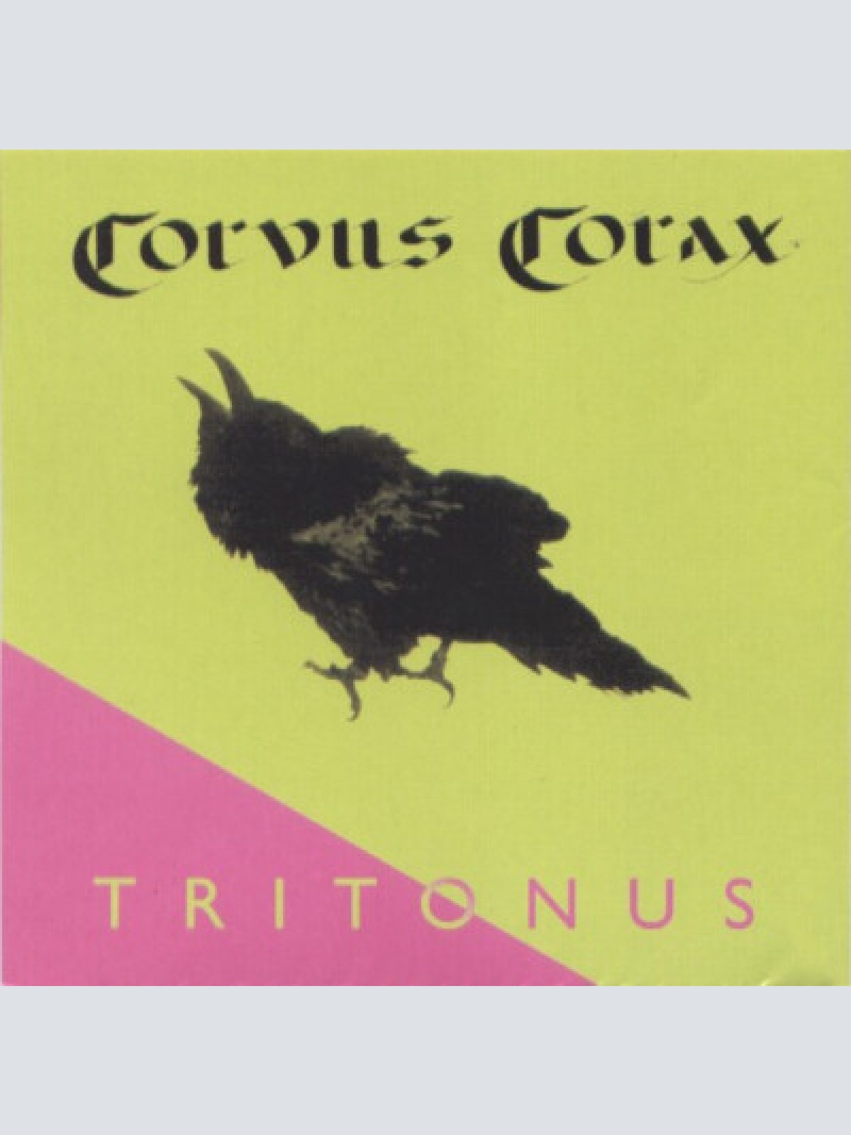 CD, Album, RE Corvus Corax - Tritonus