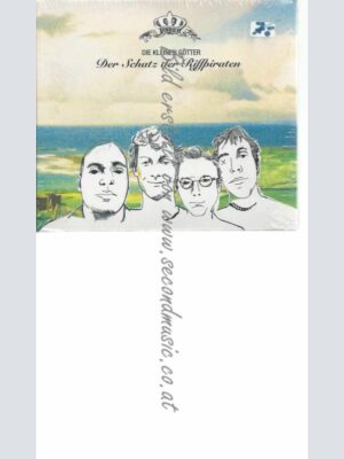 CD--DIE KLEINEN GÖTTER--    DER SCHATZ DER RIFFPIRATEN