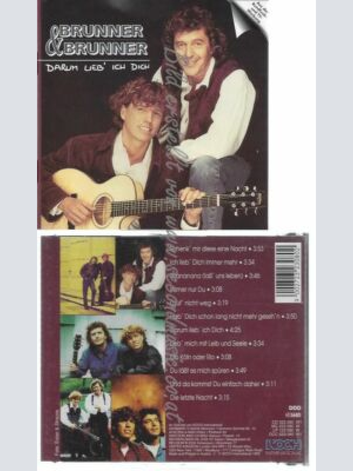 CD--BRUNNER & BRUNNER--    DARUM LIEB' ICH DICH