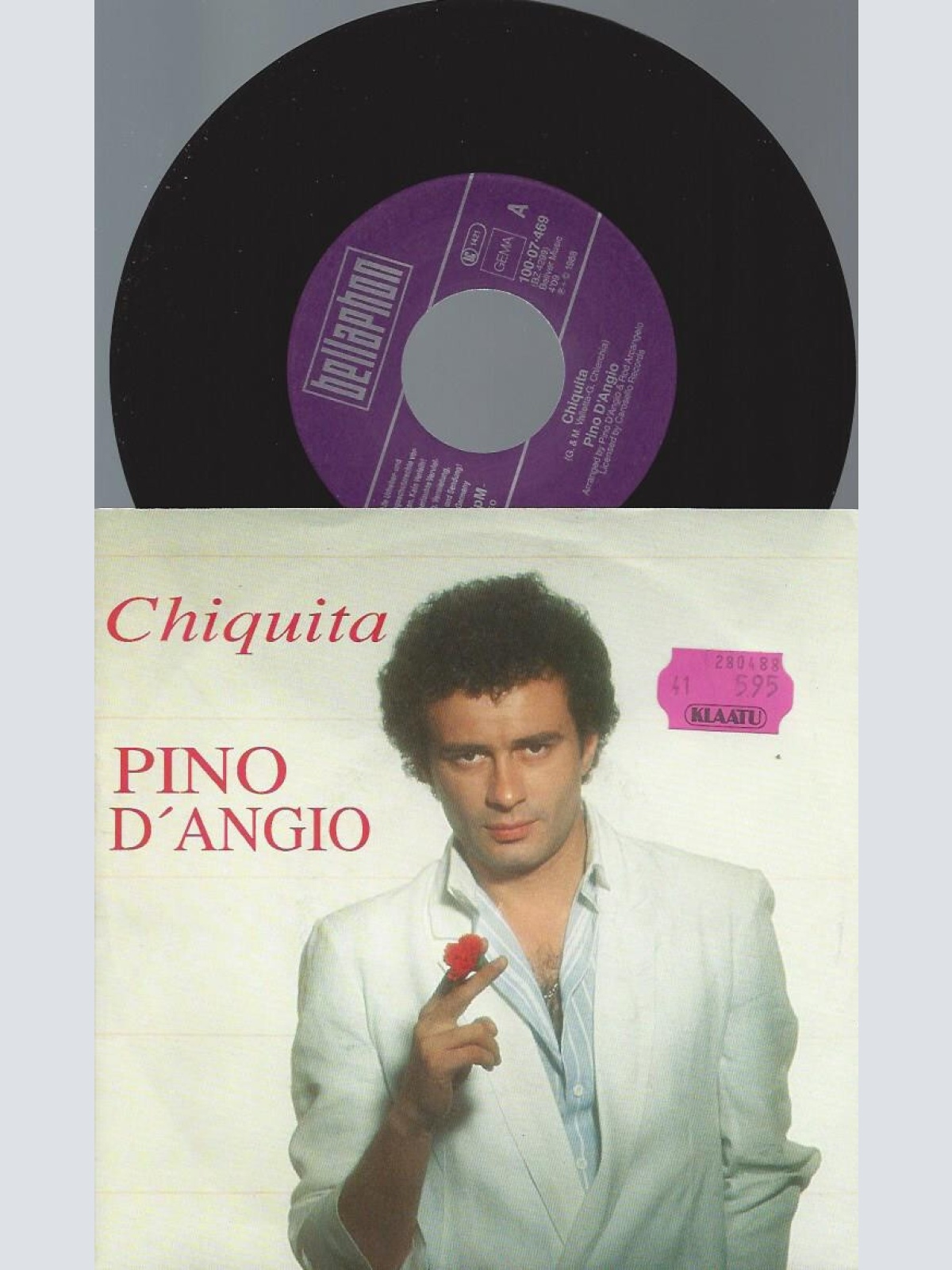 7" Pino D'Angio – Chiquita