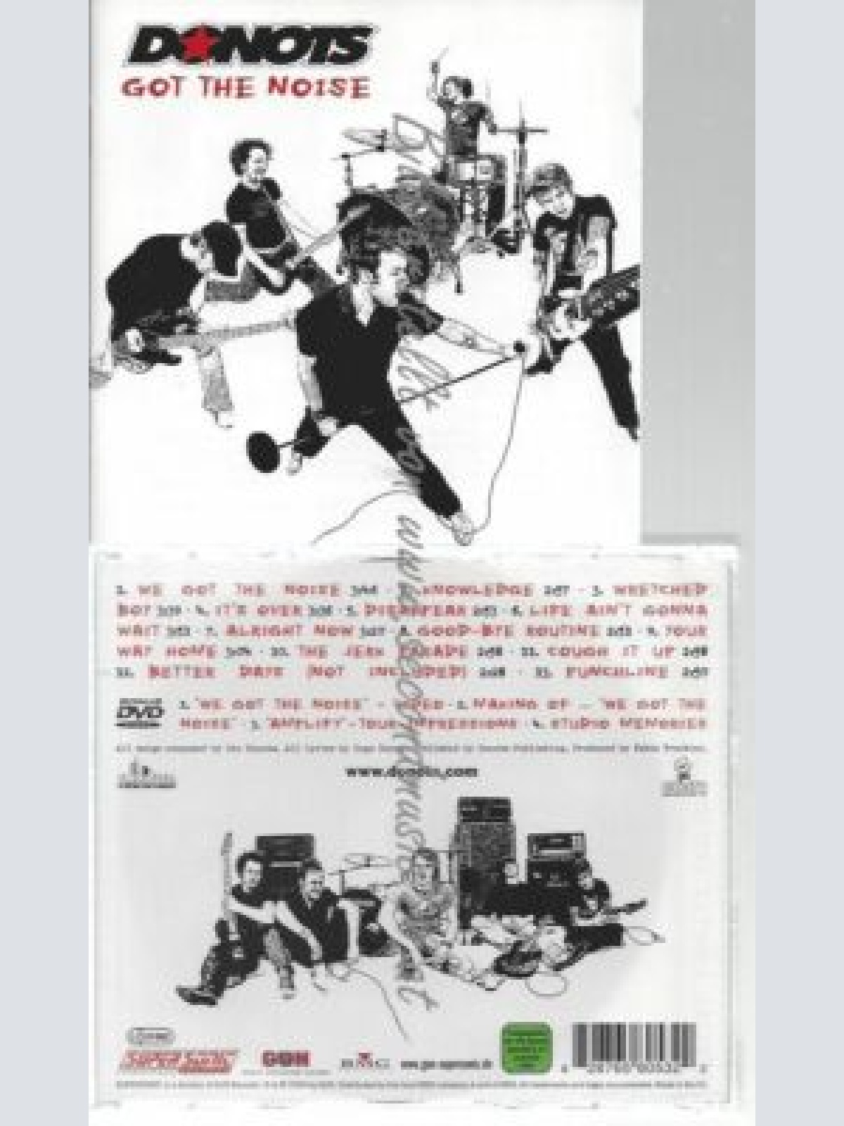 CD--DONOTS--GOT THE NOISE MIT