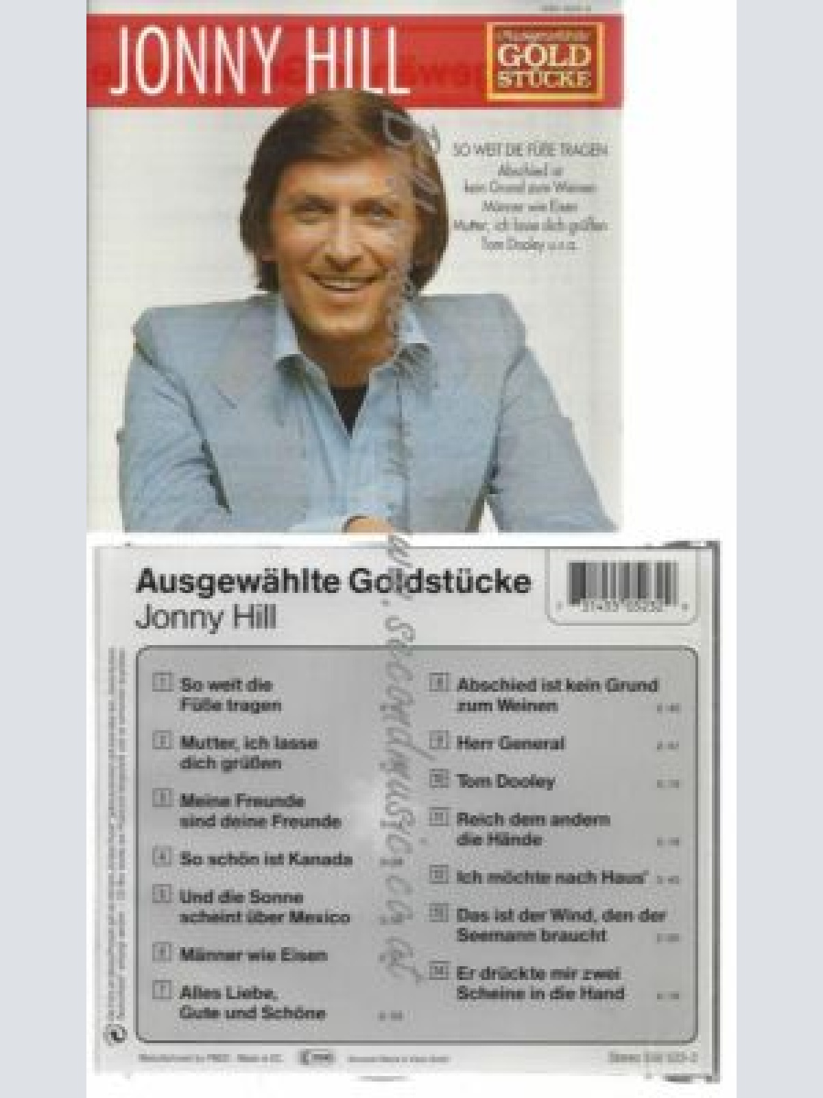 CD--JONNY HILL--    AUSGEWÄHLTE GOLDSTÜCKE