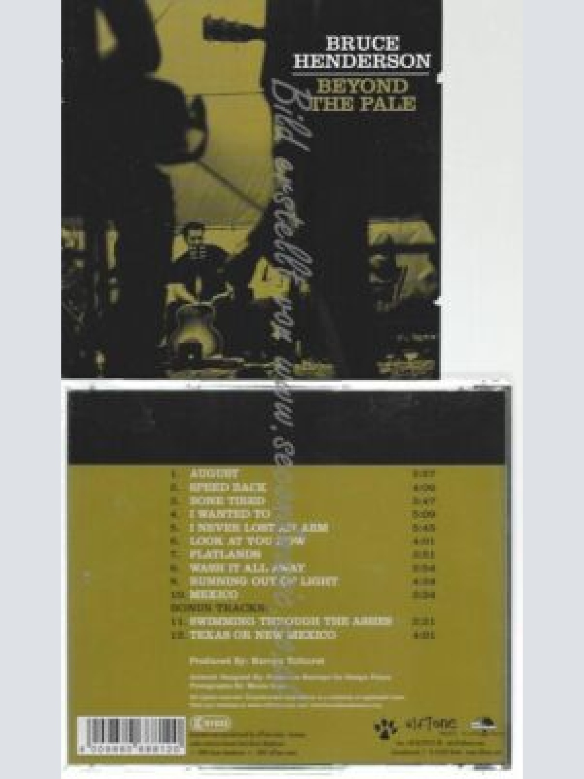 CD--BRUCE HENDERSON--    BEYOND THE PALE