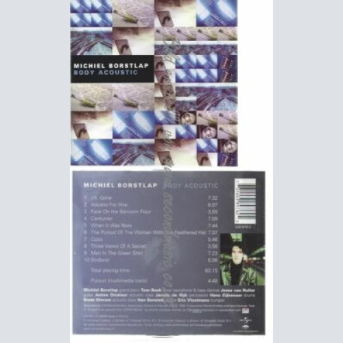 CD--MICHIEL BORSTLAP--    BODY ACOUSTIC |