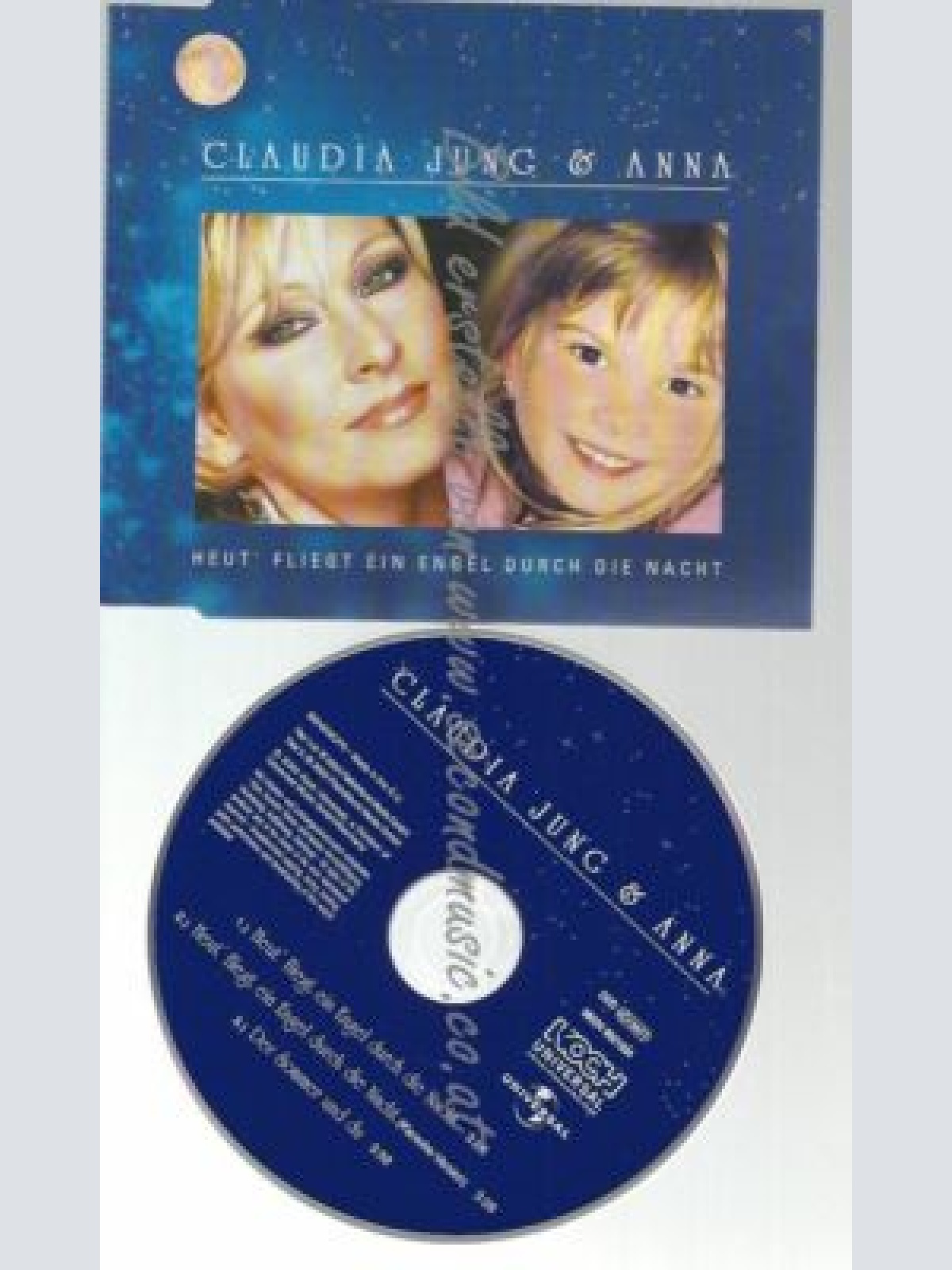 CD--CLAUDIA JUNG UND ANNA--    HEUT' FLIEGT EIN ENGEL DURCH DIE NACHT