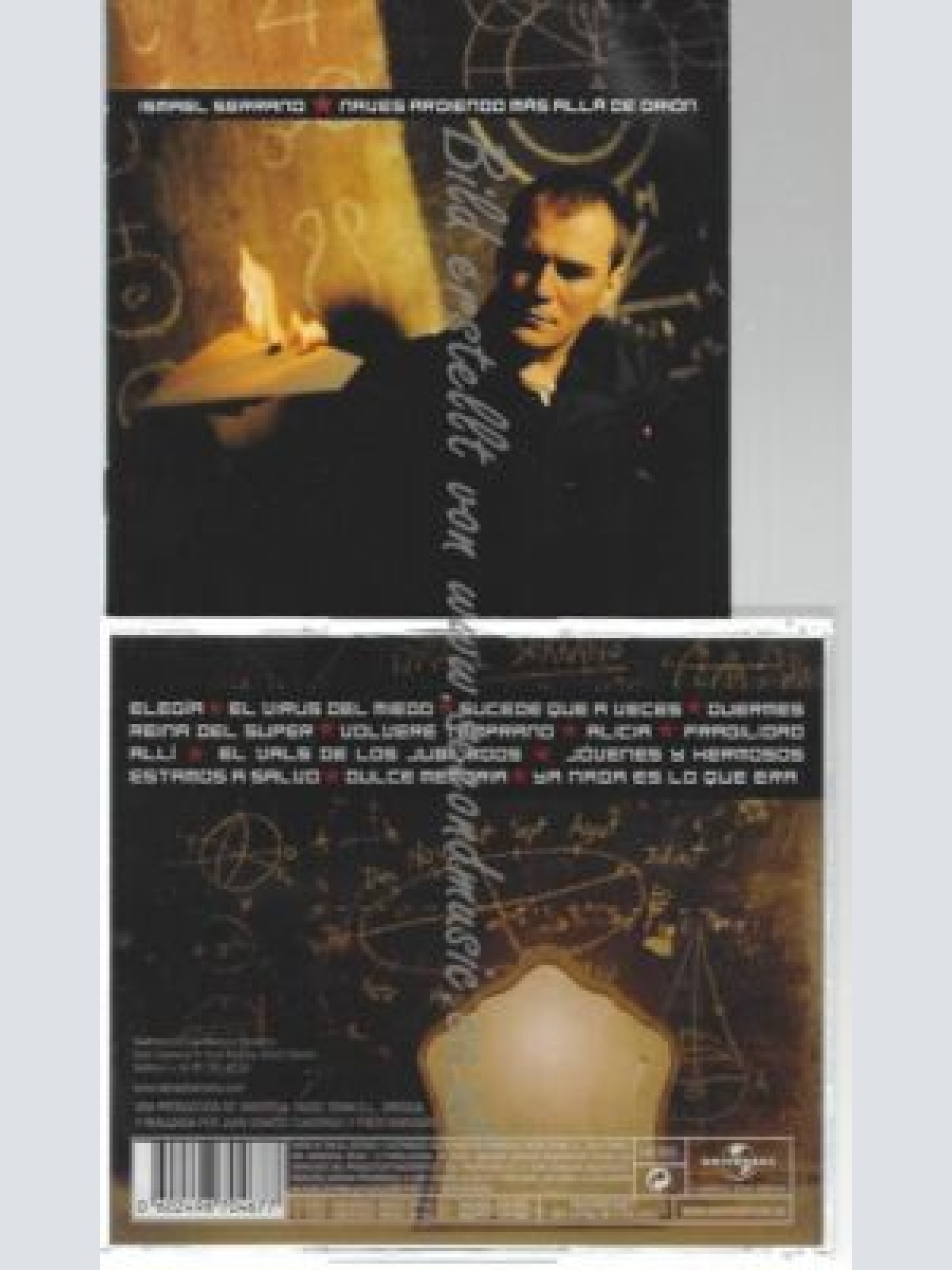 CD--ISMAEL SERRANO--    NAVES ARDIENDO MÁS ALLÁ DE ORIÓN