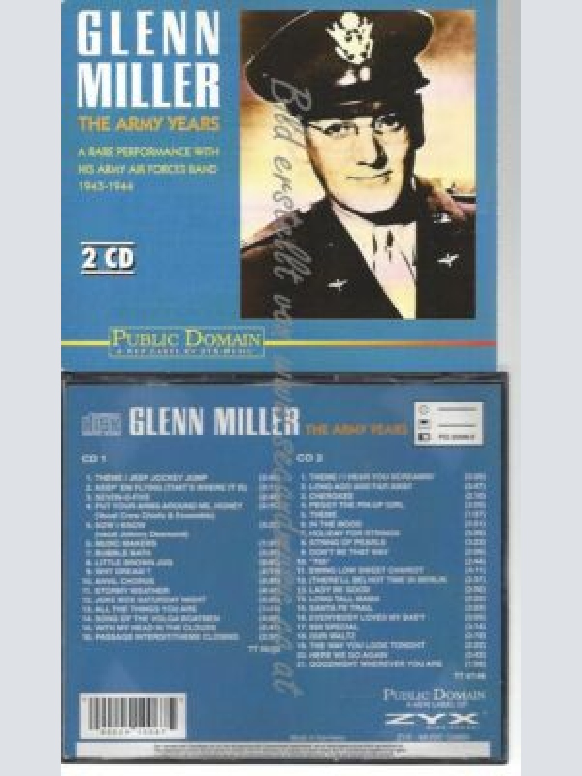 CD--GLENN MILLER--    THE ARMY YEARS | DOPPEL-CD