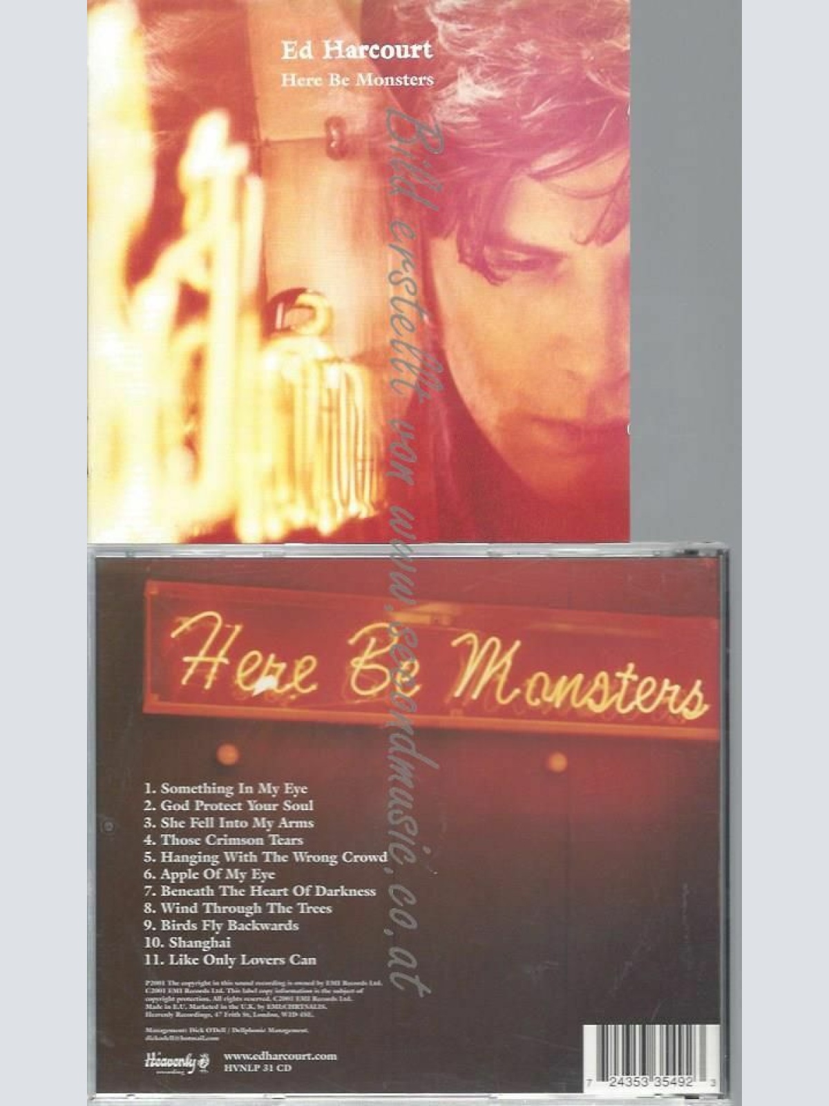 CD--ED HARCOURT | --HERE BE MONSTERS