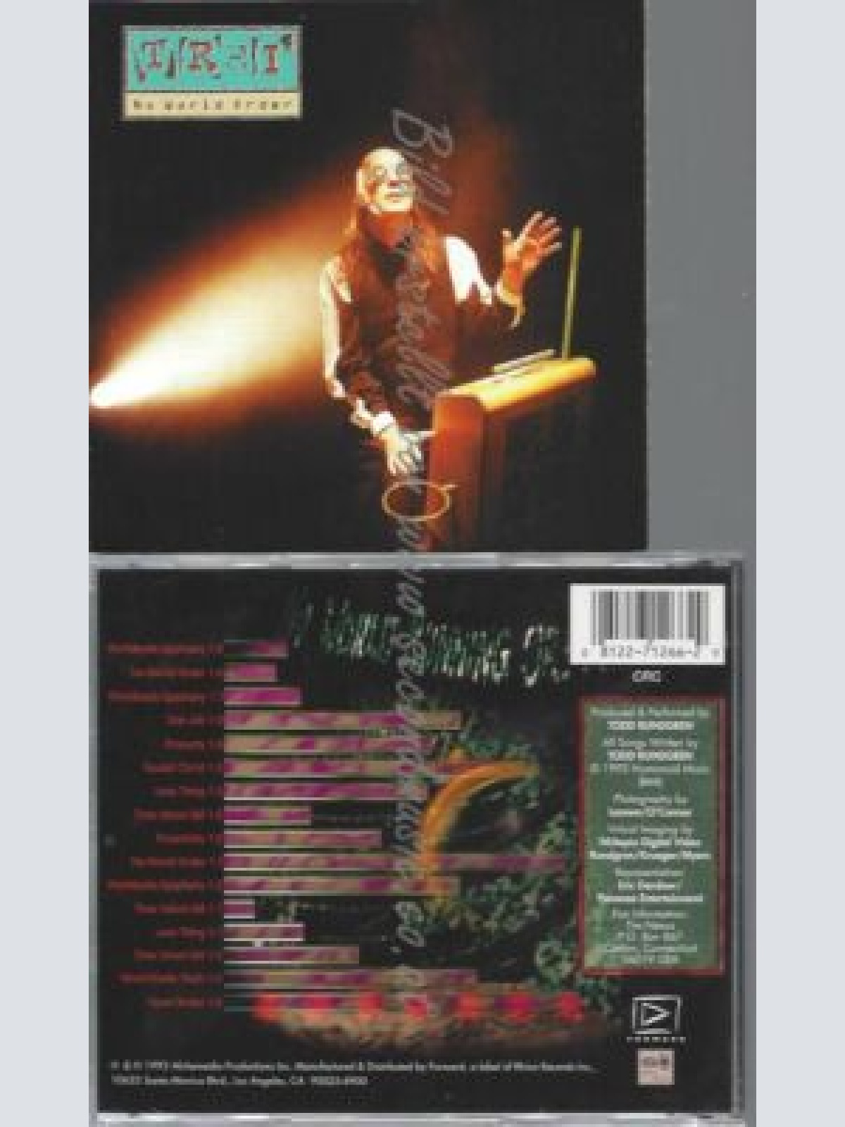 CD--TODD RUNDGREN | --NO WORLD ORDER