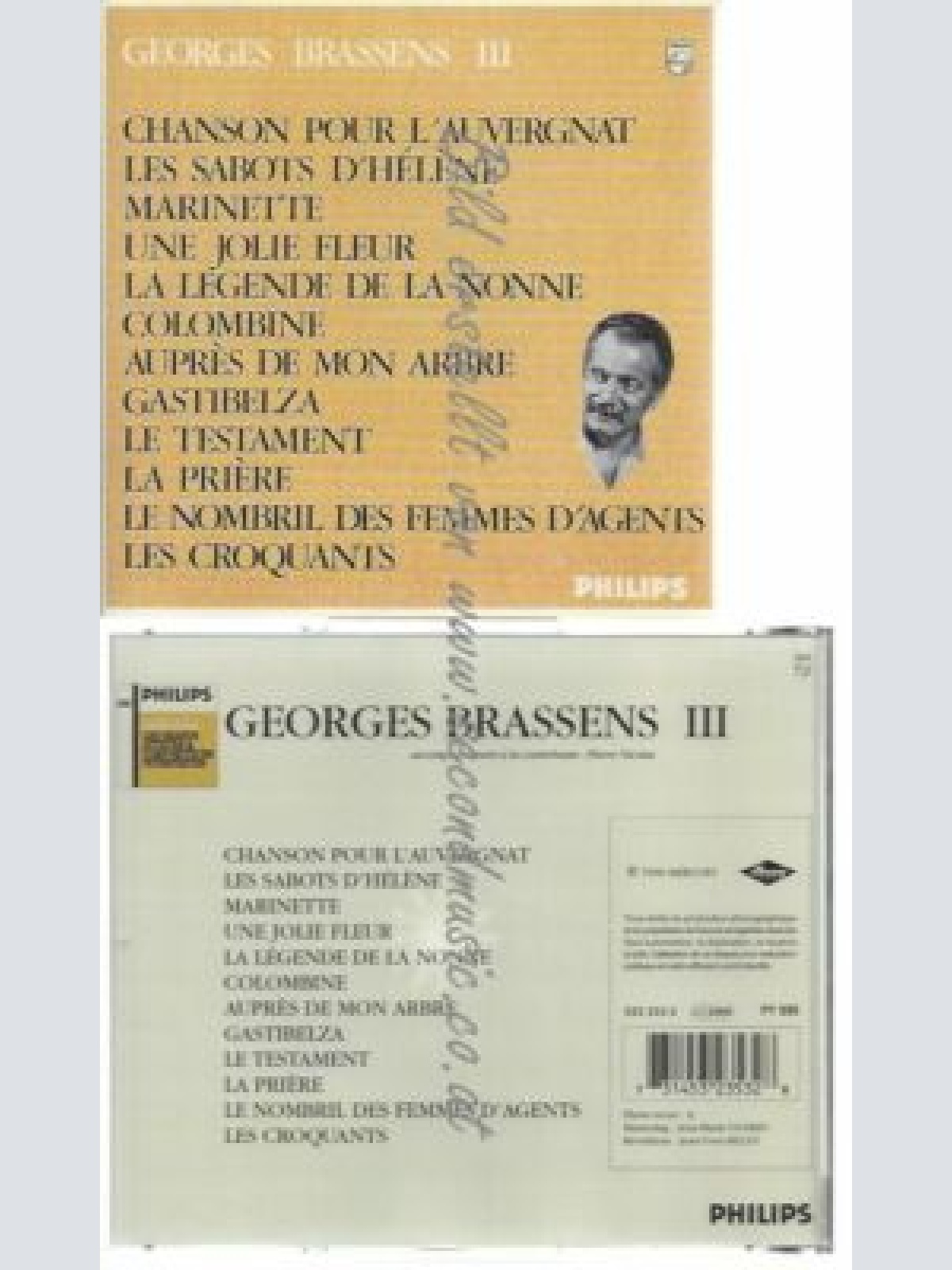 CD--GEORGES BRASSENS--    GEORGES BRASSENS VOL.