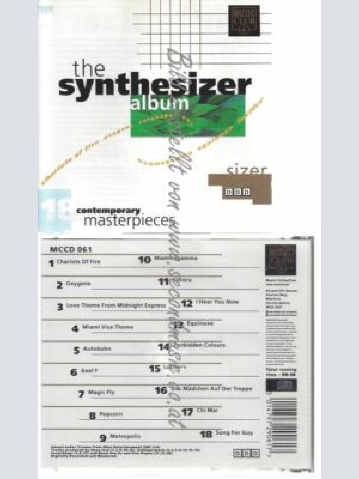 CD--UNBEKANNT--SYNTHESIZER ALBUM