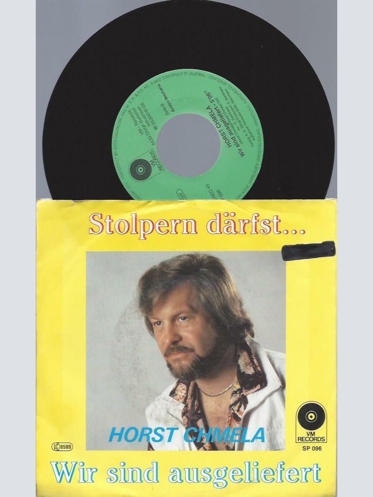 7"    Horst Chmela  Stolpern Därfst // VM