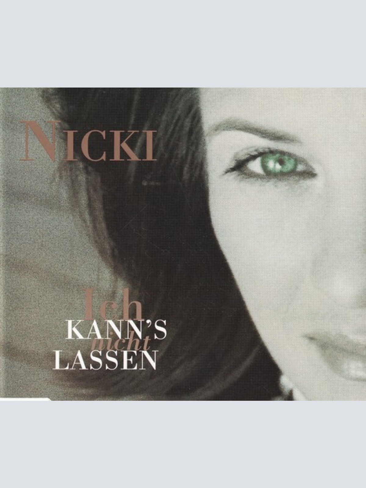 CD, Single Nicki - Ich Kann's Nicht Lassen