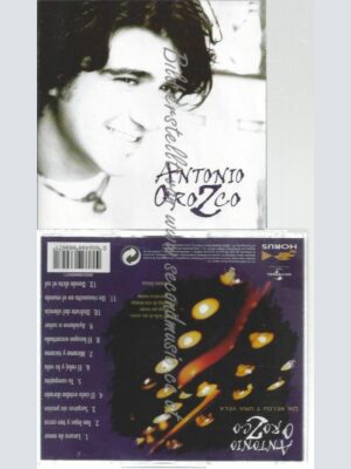 CD--ANTONIO OROZCO | --UN RELOJ Y UNA VELA