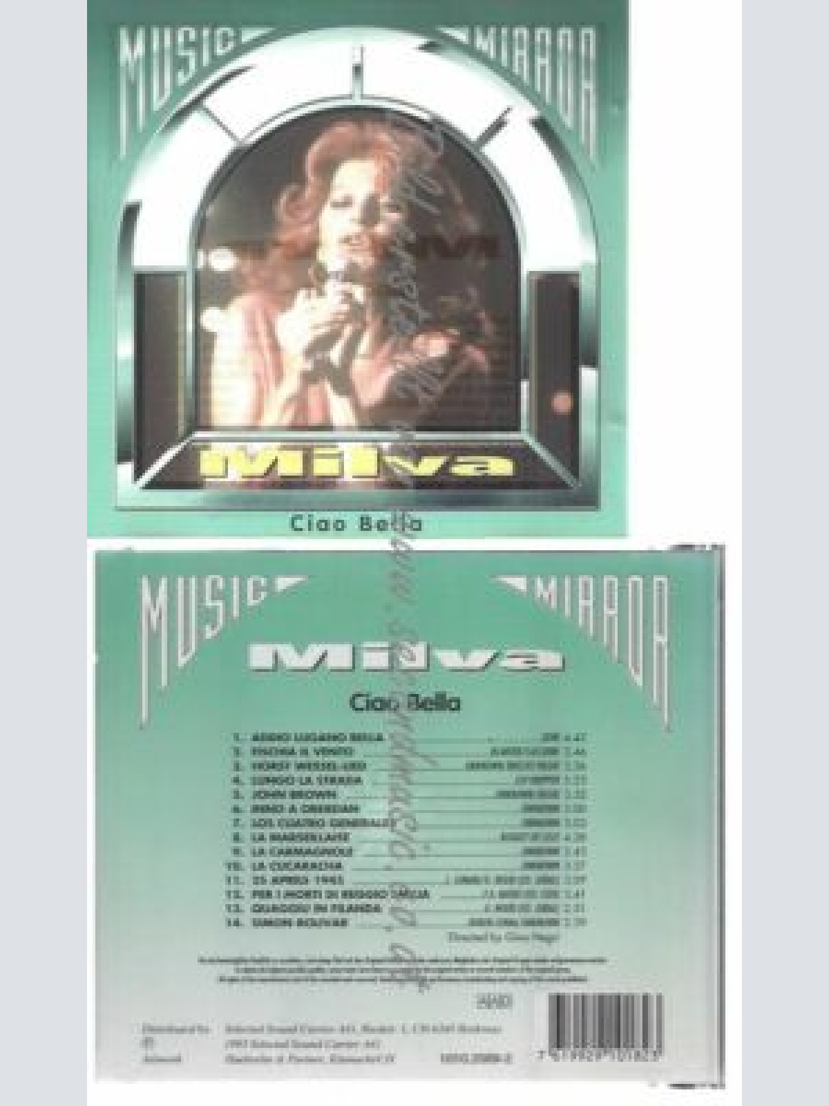 CD--MILVA | --CIAO BELLA