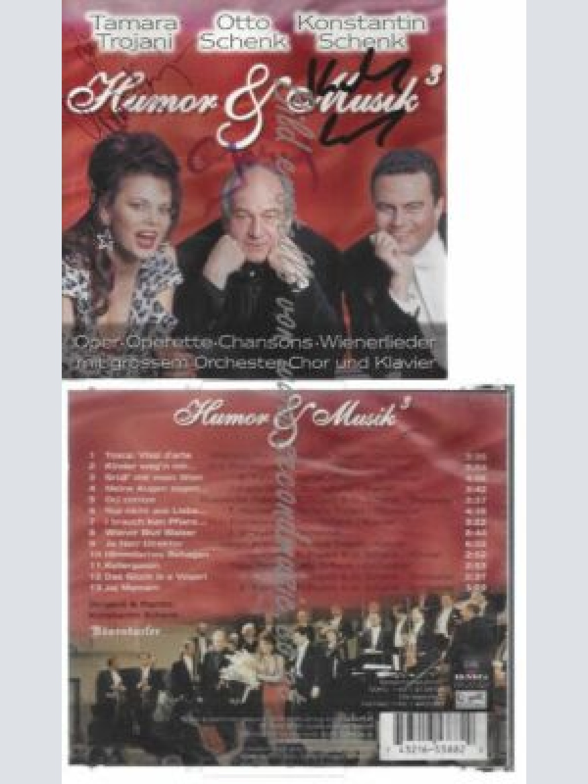 CD--SCHENK UND TROJANI--HUMOR UND MUSIK