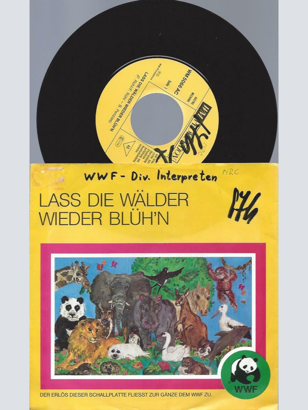 7"   Lass die Wälder wieder Blühn //Mendt/ Lang/ MOkesch/ Brauer/ Susi