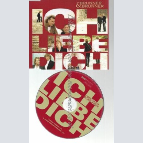 CD--BRUNNER & BRUNNER--    ICH LIEBE DICH