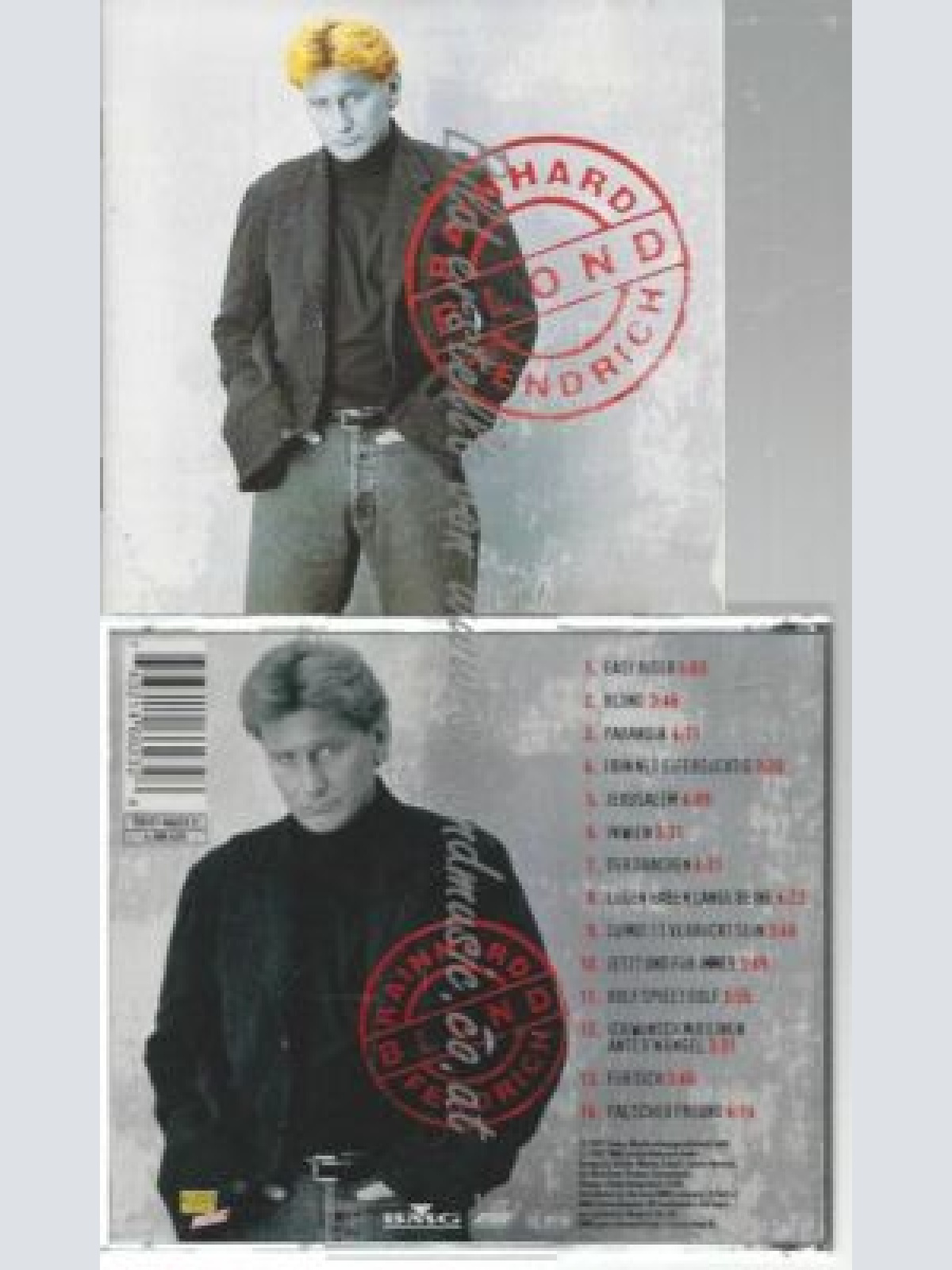 CD--RAINHARD FENDRICH--    BLOND