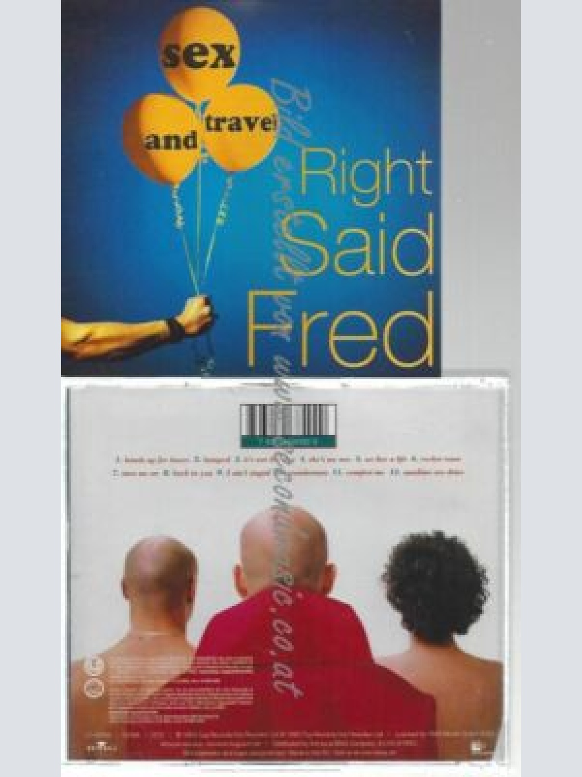 CD--RIGHT SAID FRED--    SEX AND TRAVEL