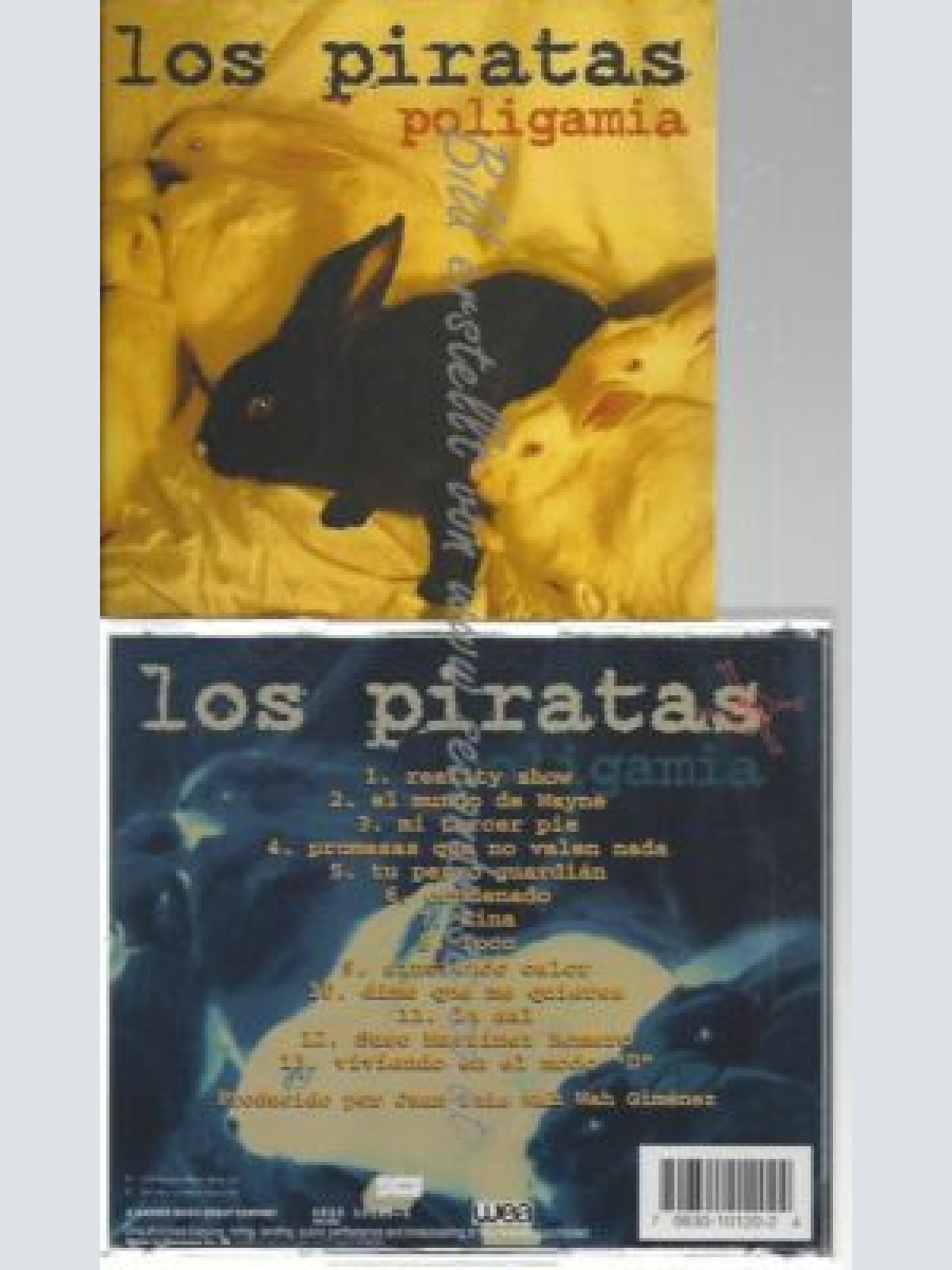CD--LOS PIRATAS--    POLIGAMIA