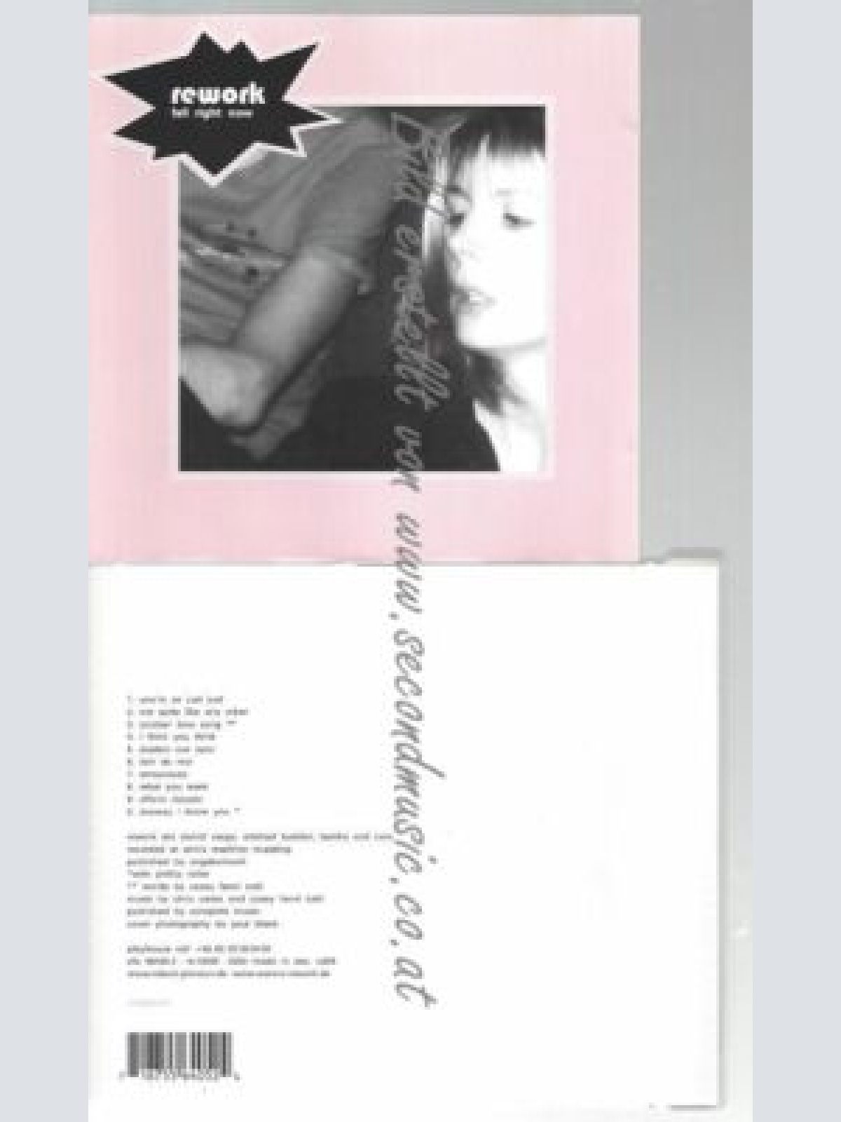 CD--REWORK--    FALL RIGHT NOW