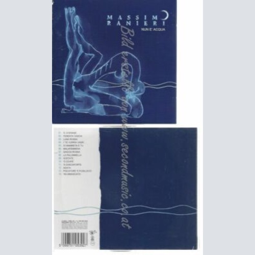 CD--MASSIMO RANIERI--    NUN E ACQUA
