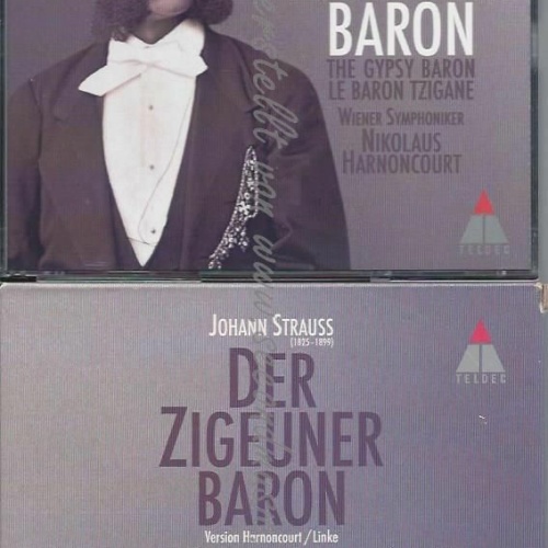 CD--HARNONCOURT --J STRAUSS: DER ZIGEUNERBARON (GESAMTAUFNAHME,