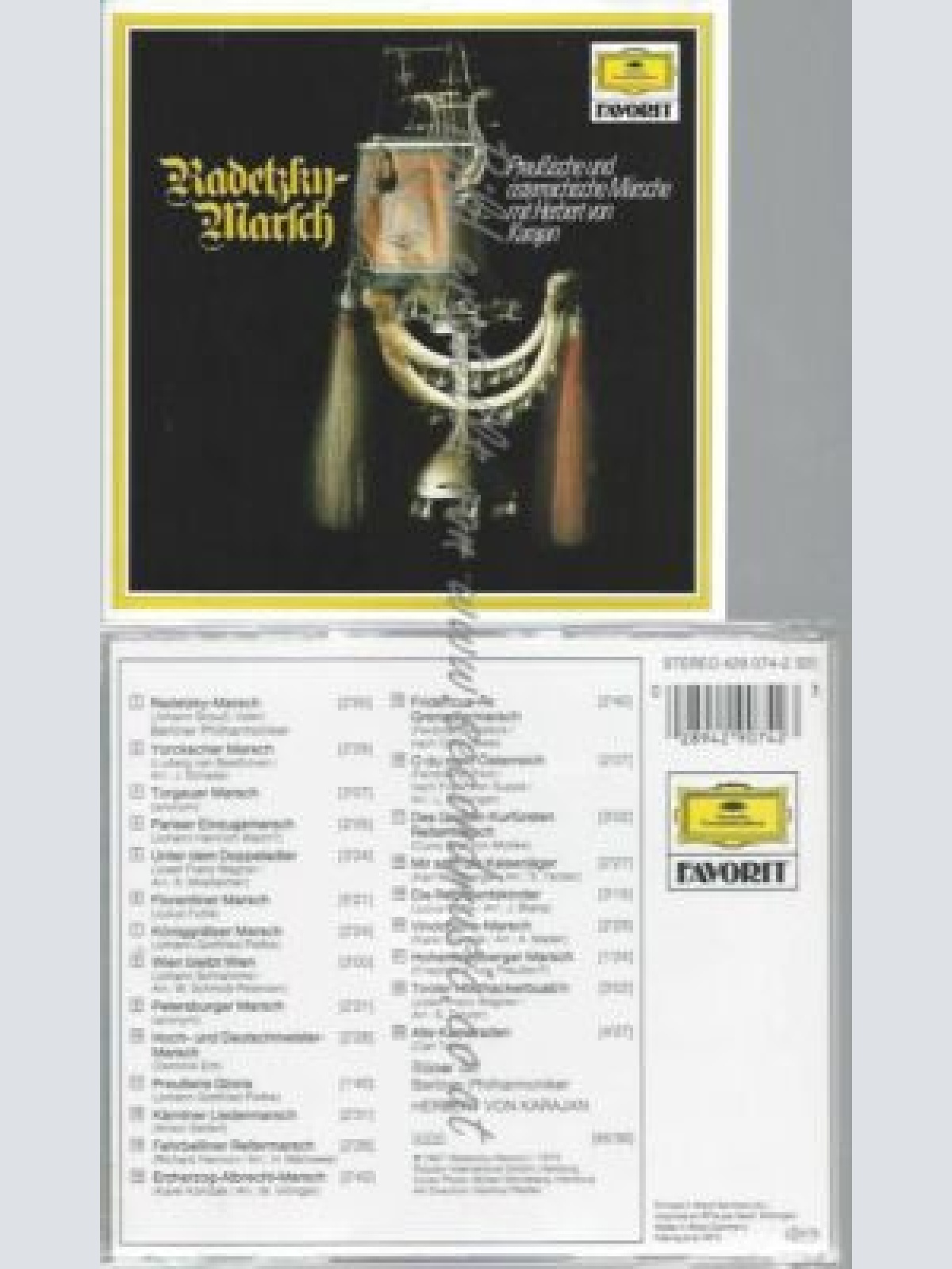 CD--HERBERT / KARAJAN, | --RADETZKY-MARSCH (PREUßISCHE