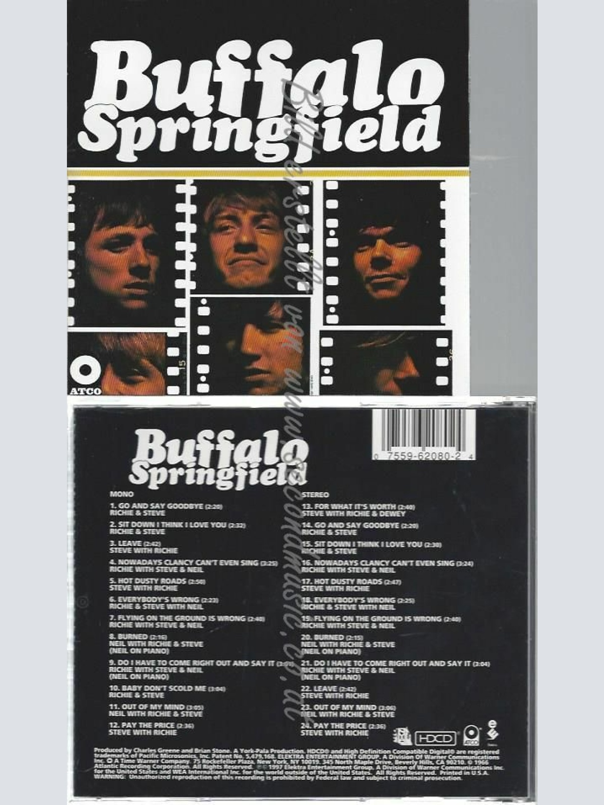 CD--TEREO/ BUFFALO SPRINGFIELD | --BUFFALO SPRINGFIELD(MONO