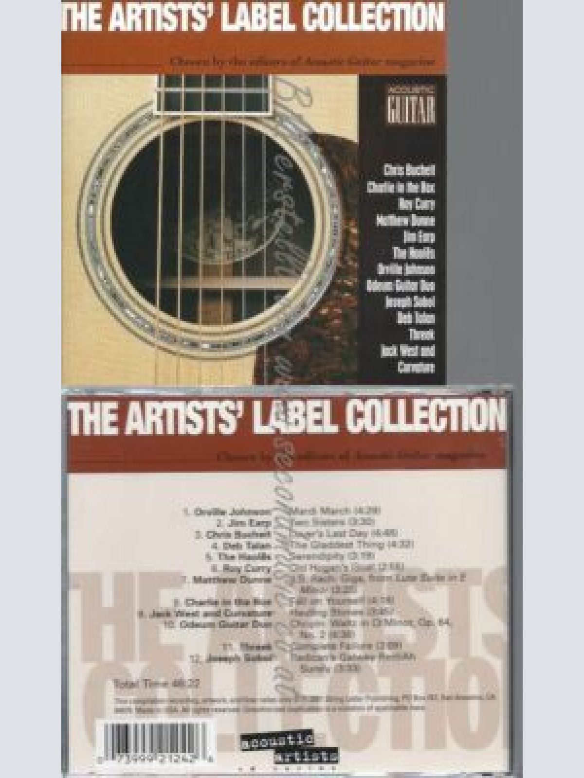CD--ACOUSTIC GUITAR MAGAZINE--THE ARTISTS LABEL COLLECTION