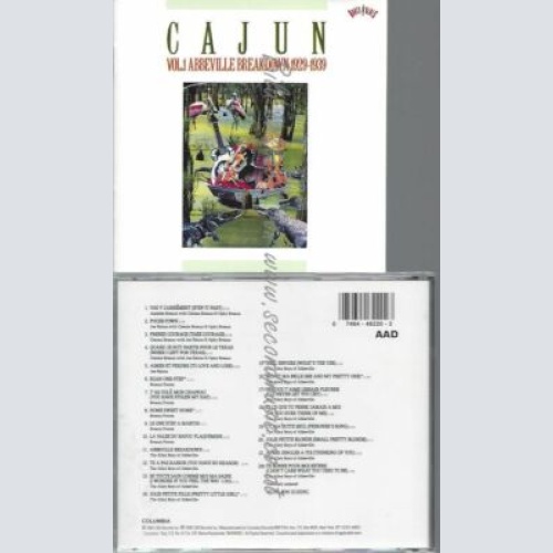 CD--VA-CAJUN | --VOL. -ABBEVILLE BREAKDOWN