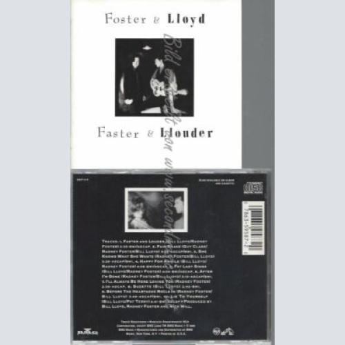 CD--FOSTER & LLOYD | --FASTER & LLOUDER