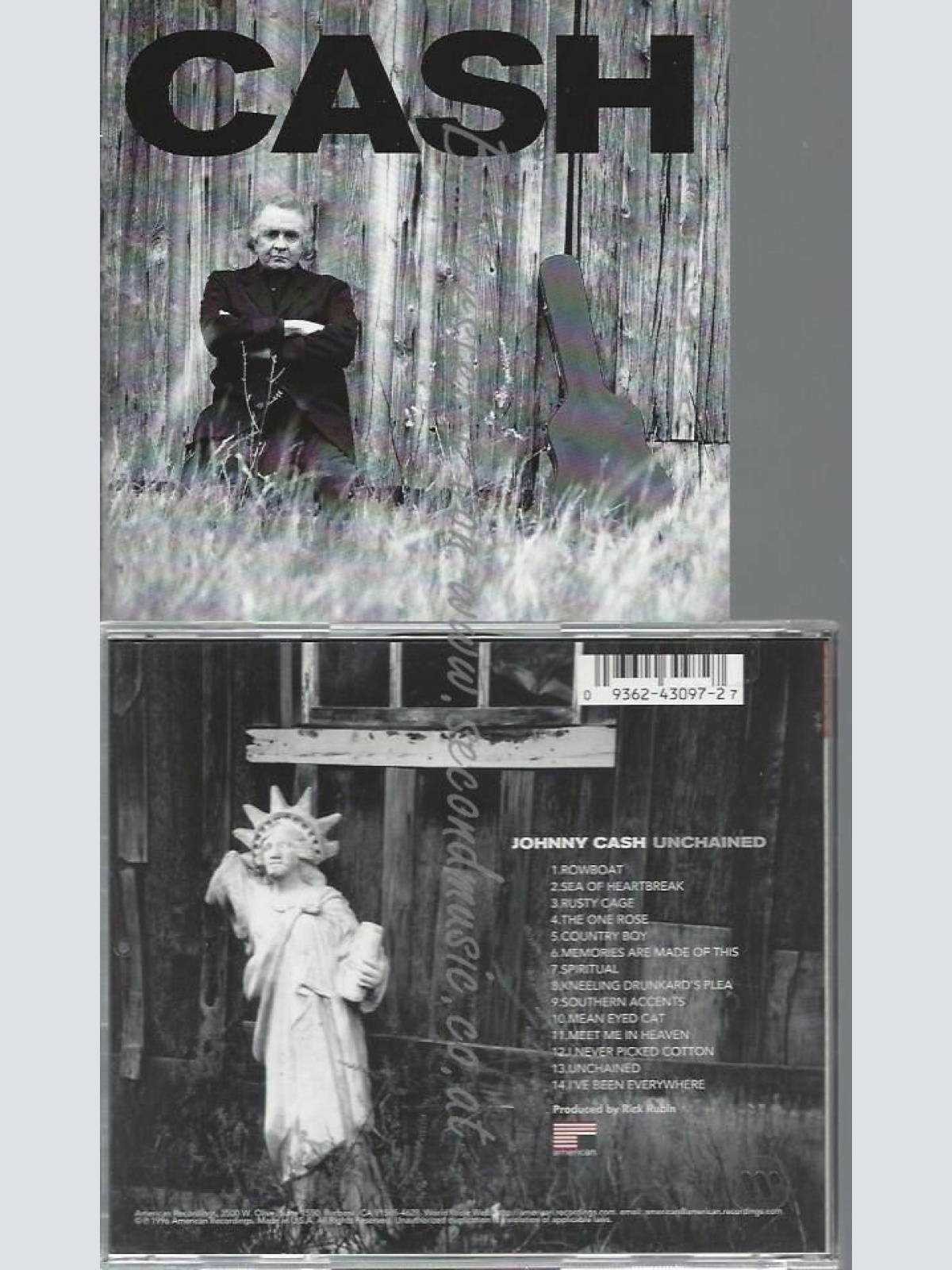 CD--JOHNNY CASH--UNCHAINED
