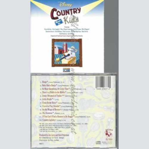 CD--VARIOUS ARTISTS | --COUNTRY KIDS Disney