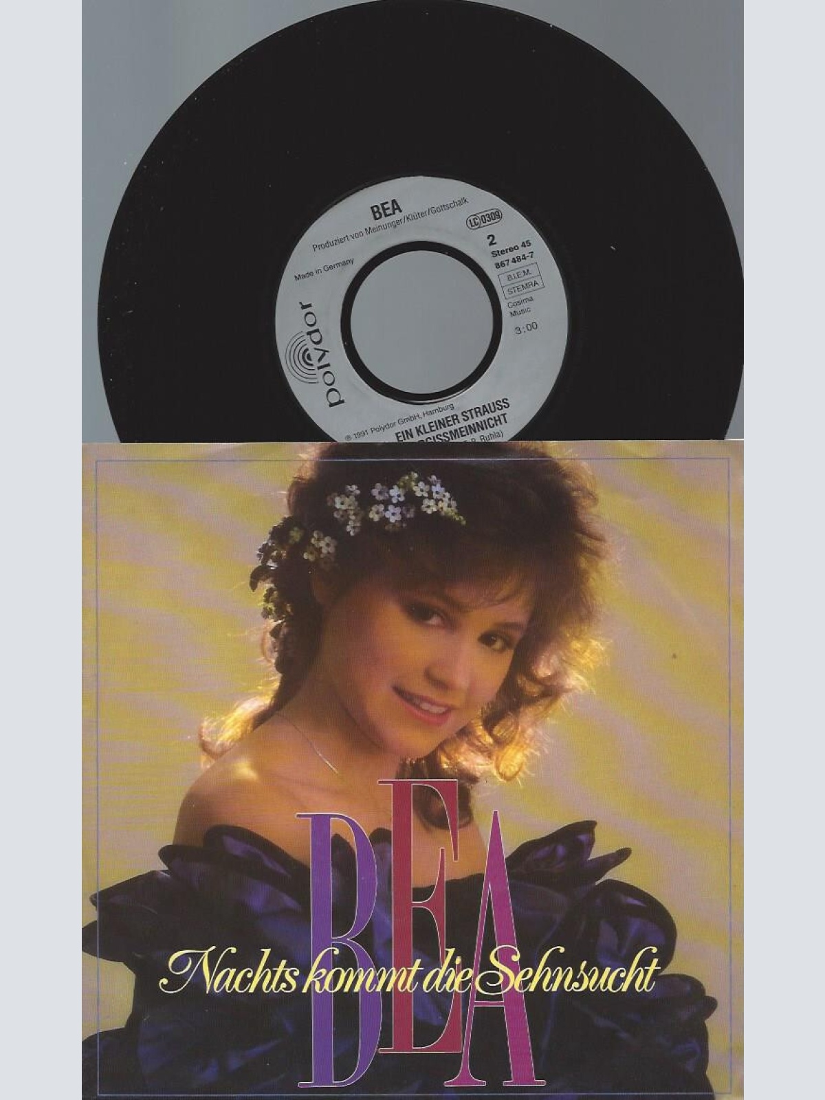 7" Bea  – Nachts Kommt Die Sehnsucht