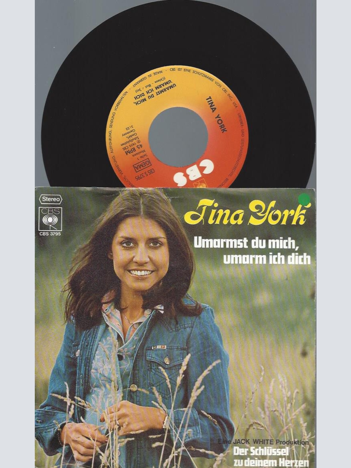 7" Tina York – Umarmst Du Mich, Umarm Ich Dich
