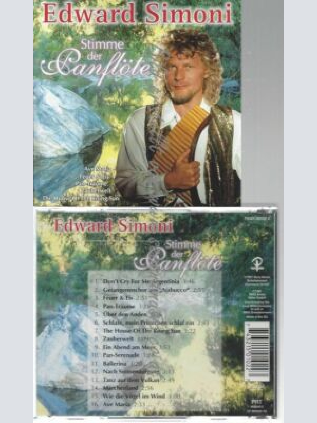 CD--EDWARD SIMONI--    DIE STIMME DER PANFLÖTE