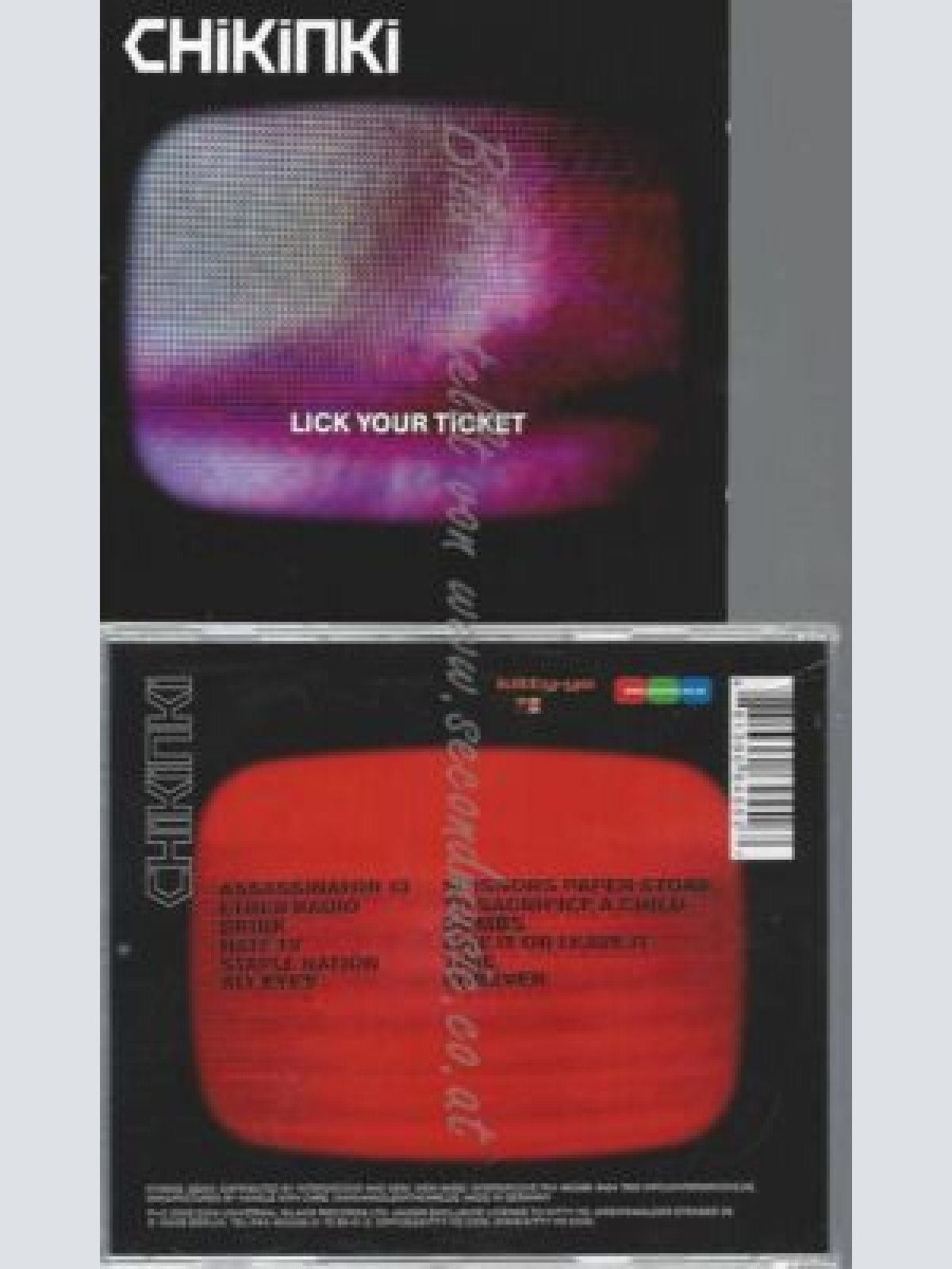 CD--CHIKINKI | --LICK YOUR TICKET