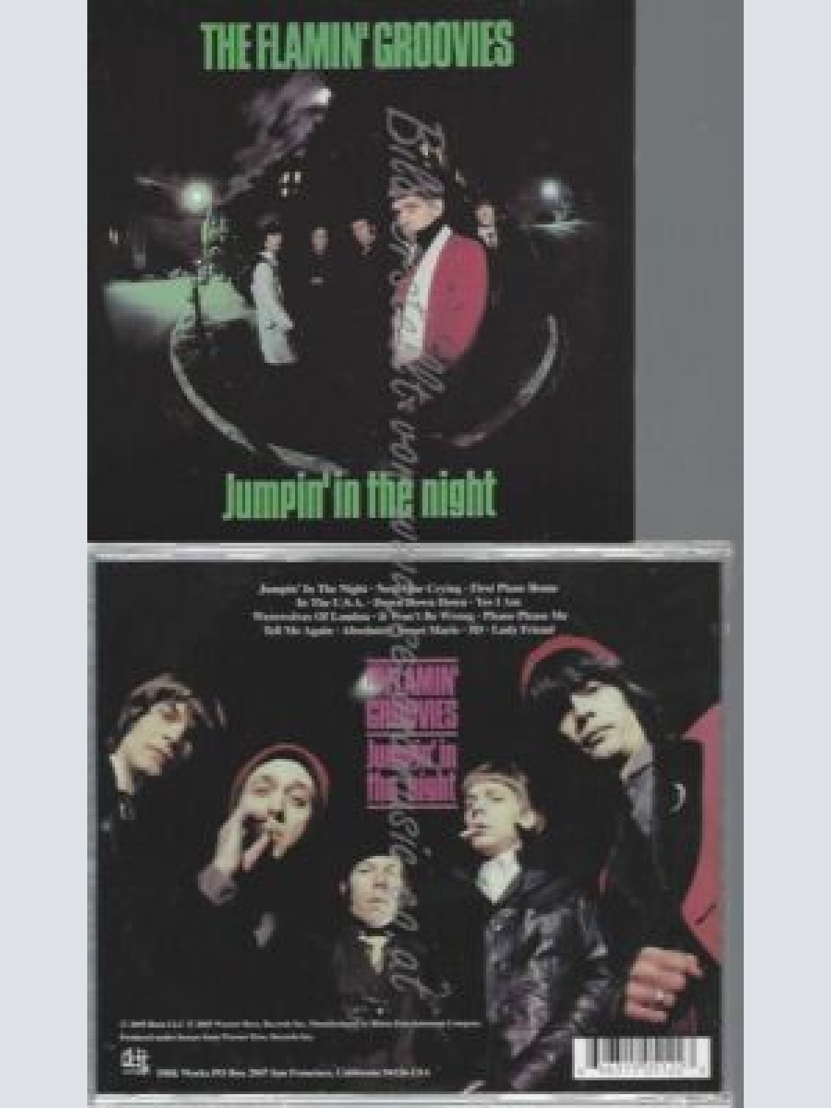 CD--THE FLAMIN' GROOVIES | --JUMPIN' IN THE NIGHT