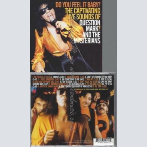 CD--QUESTION MARK & THE MYSTERIANS | --DO YOU FEEL IT BABY