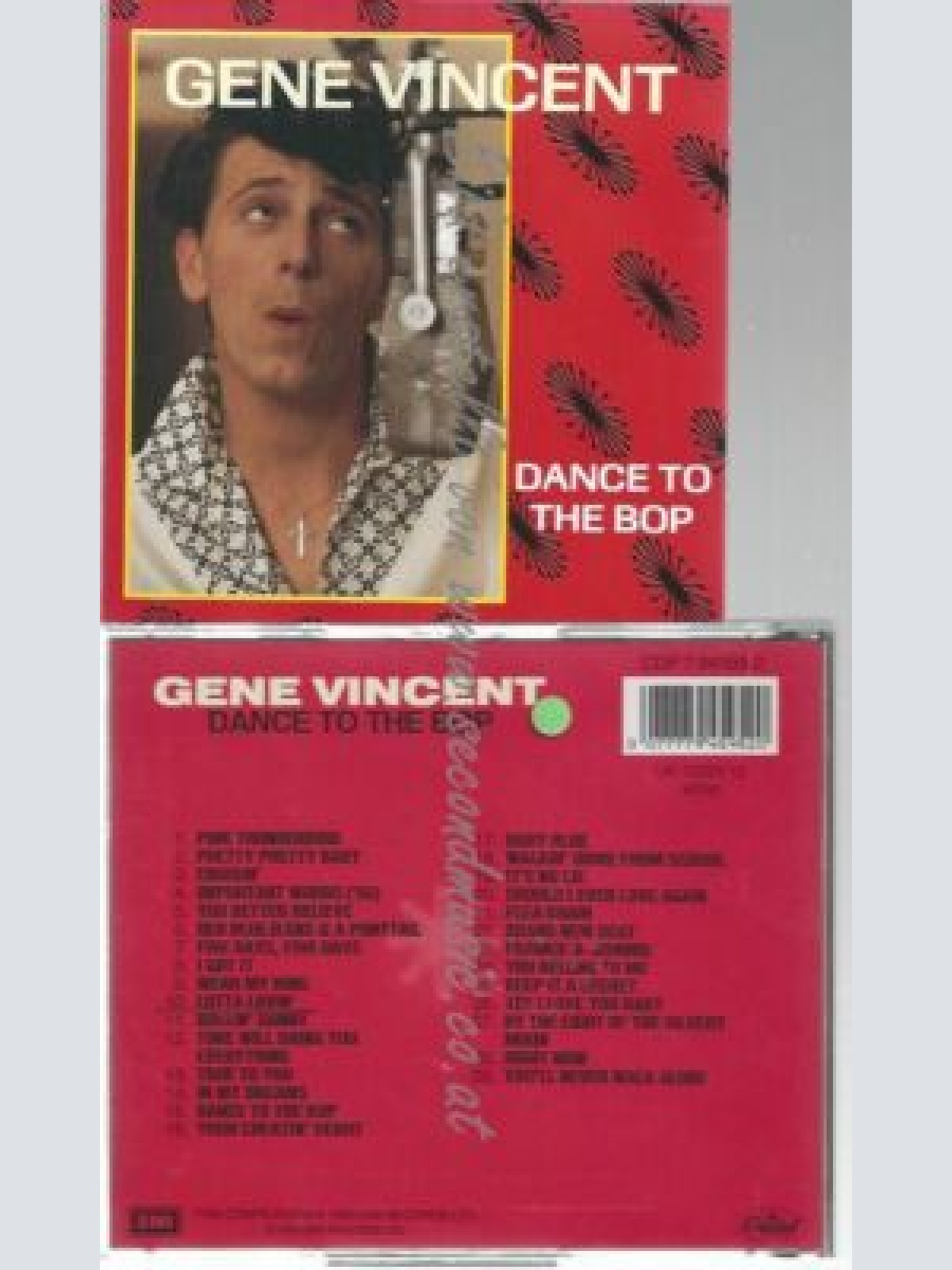 CD--GENE VINCENT--    DANCE TO THE TOP