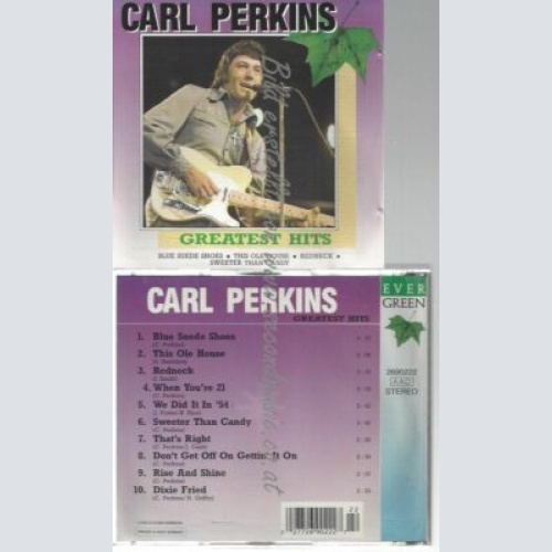 CD--CARL PERKINS--    CARL PERKINS - THE GREATEST HITS