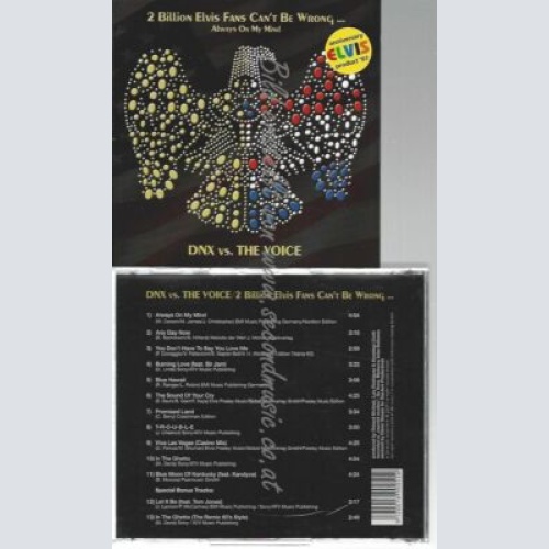CD-- DNX Vs. The Voice  2 Billion Elvis Fans Can't Be Wrong