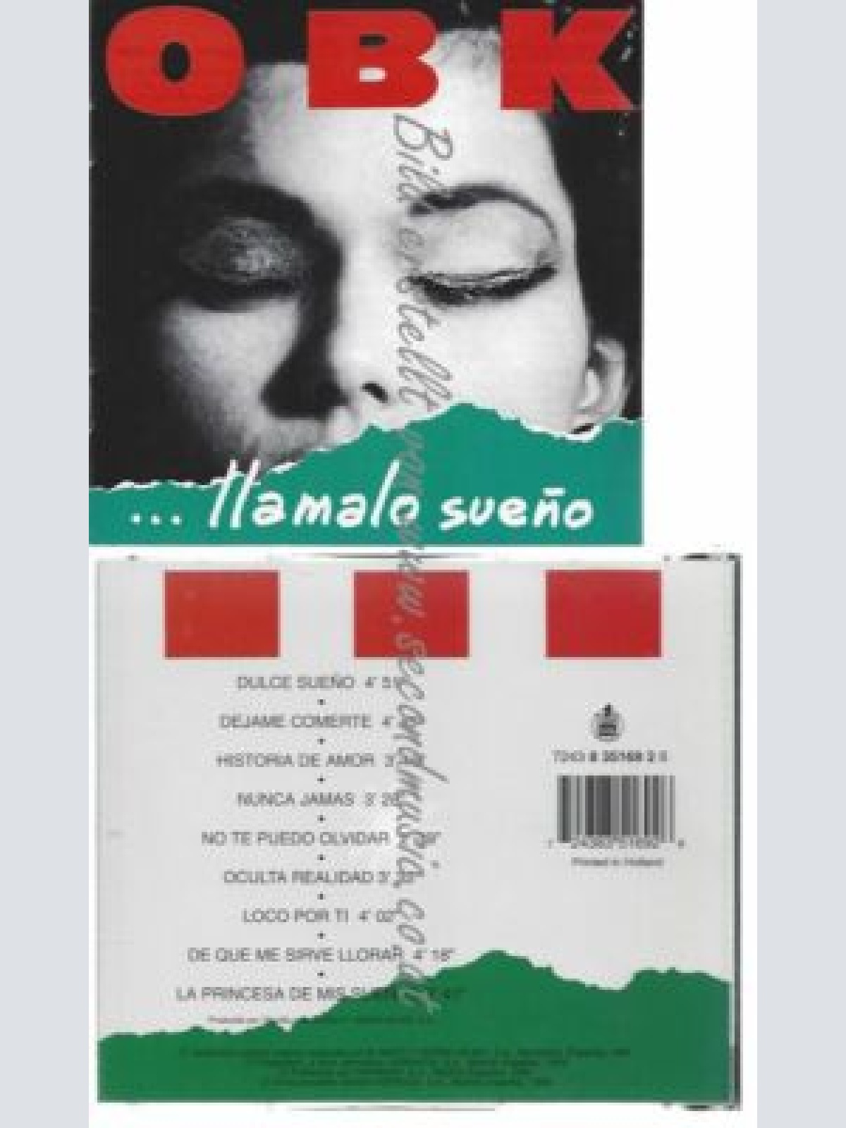 CD--OBK--    LLÁMALO SUEÑO