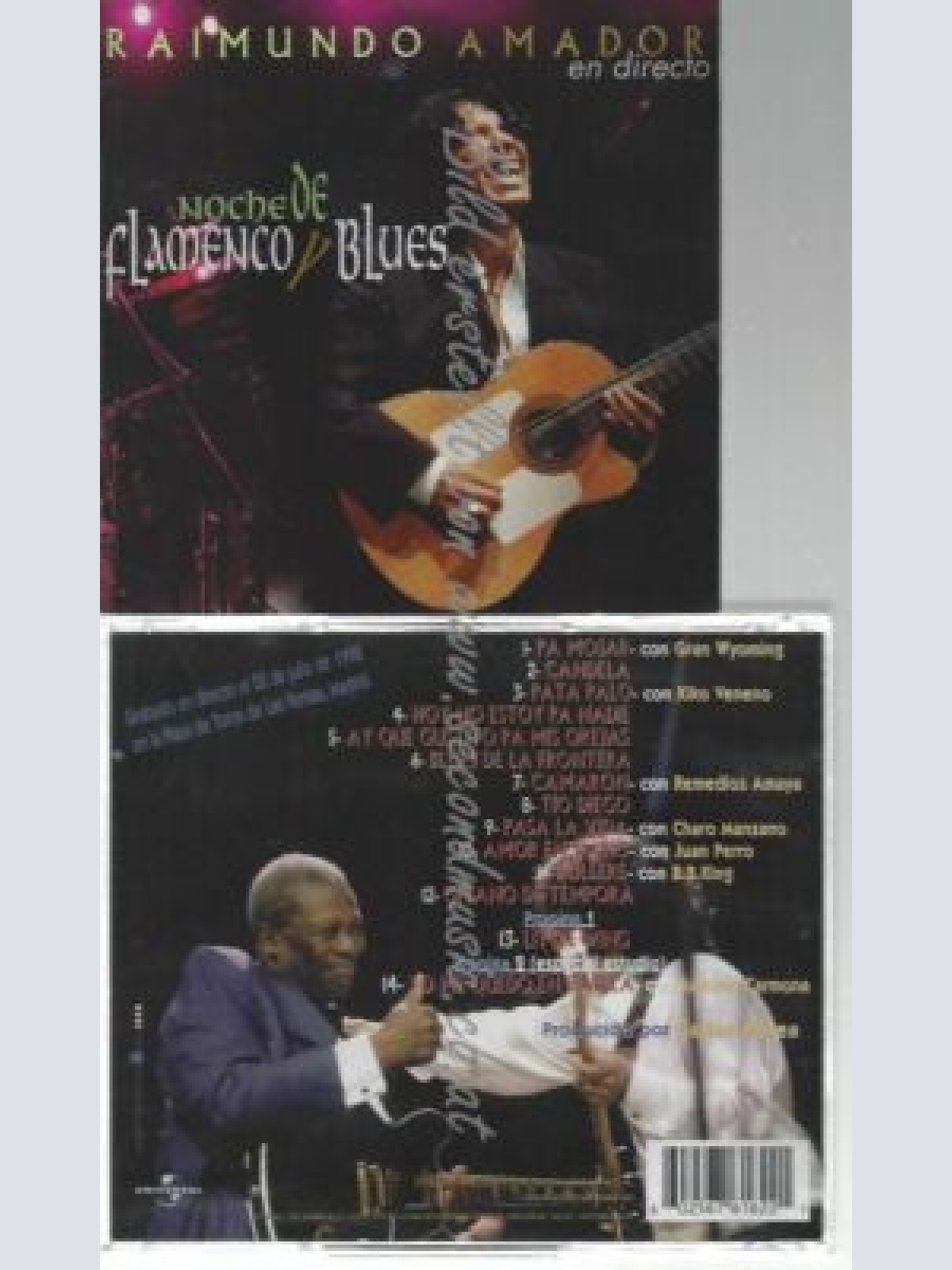 CD--RAIMUNDO AMADOR--    EN DIRECTO:NOCHE DE FLAMENCO |